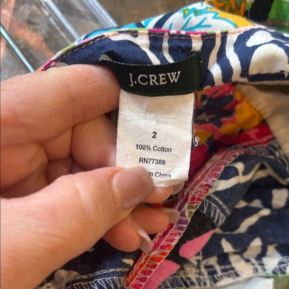 J. Crew vintage HTF Multicolor Patchwork Tank Top - Picture 6 of 8